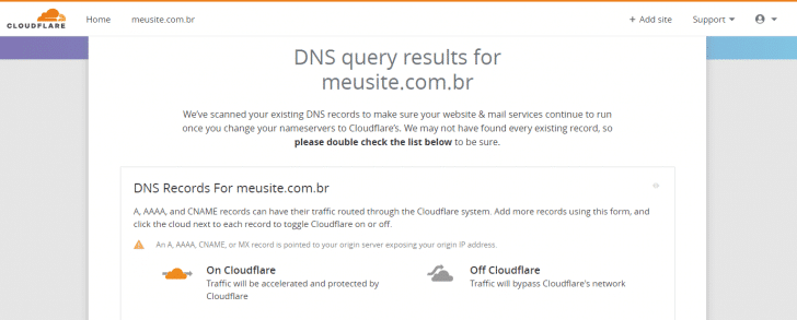 Configurar Cloudflare
