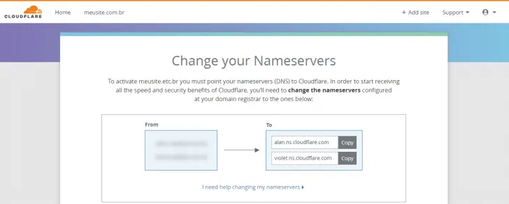 Configurar Cloudflare