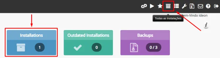 Remover a plataforma no Softcaulous​